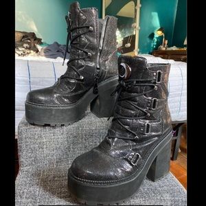 Killstar Broom Rider Boots